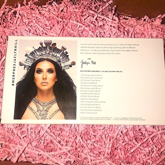 ☀️•BOGO60%•☀️ 🆕💎MORPHE X JACLYN HILL: MASTER REMIX COLLECTION EYE/FACE BRUSHES - Picture 4 of 7